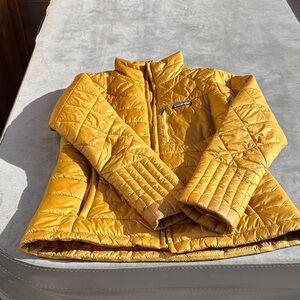 Patagonia Yellow/ gold  Puffer Jacket